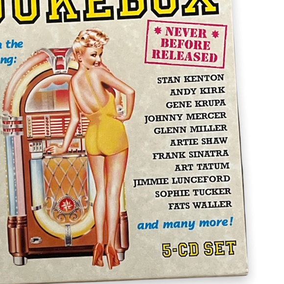 G.I. Jukebox Original Hits From Swing Era 5 CD Set 1936-1946 Released 1993 EUC - Picture 7 of 8